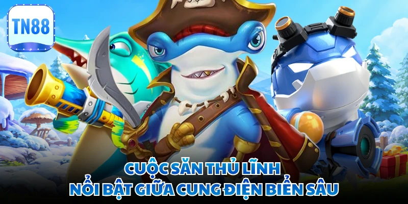 Cuộc săn thủ lĩnh nổi bật giữa cung điện biển sâu
