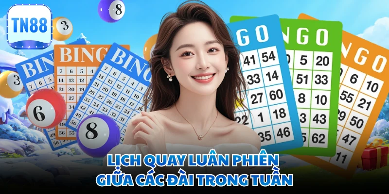 Lịch quay luân phiên giữa các đài trong tuần