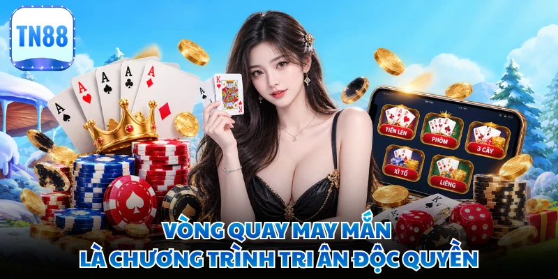 Vòng quay may mắn là chương trình tri ân độc quyền